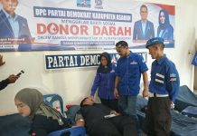 Darah Demokrat Untuk Ibu Pertiwi Di di Sambut Bahagia Sejumlah Ketua Ormas Purnawirawan Polri Dan Seratusan Kader Se Asahan