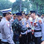 Kapolres Tanjungbalai Hadiri Penyambutan Kapolda Sumut Yang Baru