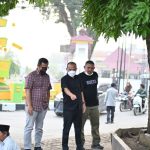 Wali Kota Tinjau Sejumlah Infrastruktur Perkotaan Terpadu Drainase Pasar Bahagia, Taman Sudirman, Jalan Saidi Muli Pulo Simardan