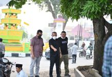 Wali Kota Tinjau Sejumlah Infrastruktur Perkotaan Terpadu Drainase Pasar Bahagia, Taman Sudirman, Jalan Saidi Muli Pulo Simardan