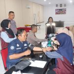 Sambut HUT Humas Polri ke-75, Polres Tanjungbalai Gelar Donor Darah