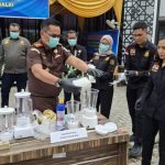 Kejari Musnahkan Hampir 5 KG Sabu dan Ribuan Barang Bukti