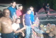 Kapal GT 25 Di Tangkahan Sri Muara Terbakar Hebohkan Warga Teluk Nibung